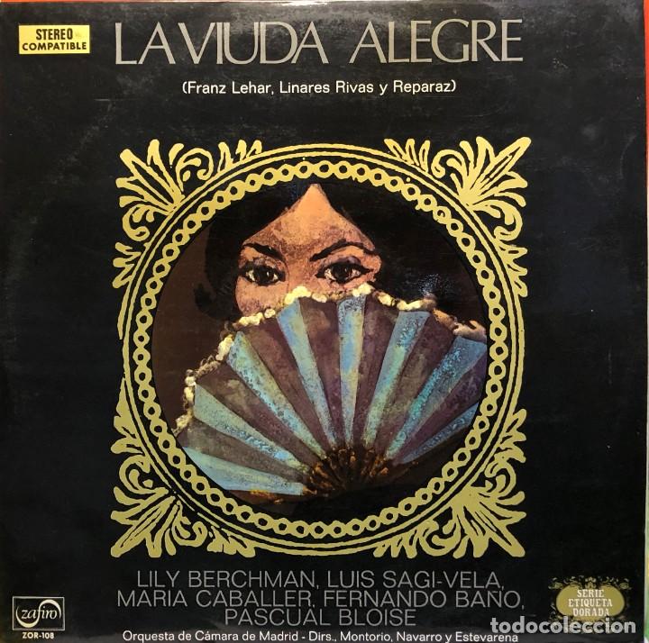 Discos de vinilo: Lily Berchman, Luis Sagi-Vela - La Viuda Alegre - Foto 1