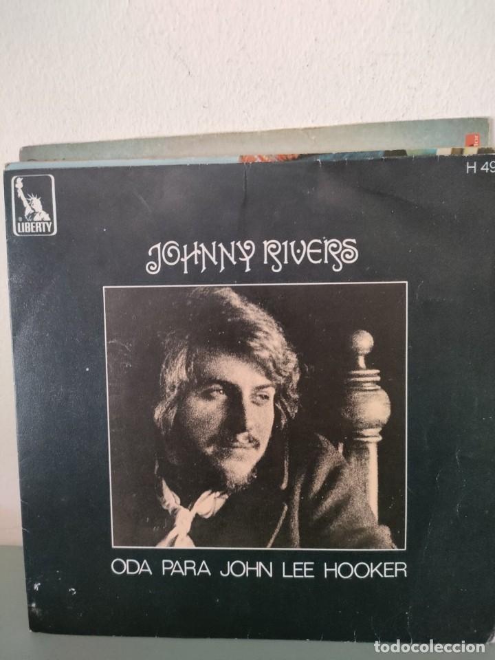 Discos de vinilo: JOHNNY RIVERS - ODA PARA JOHN LEE HOOKER - Foto 1