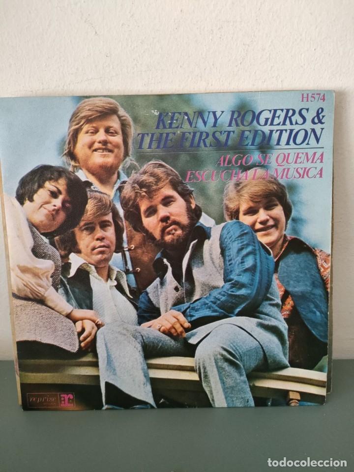 Discos de vinilo: KENNY ROGERS & THE FIRST EDITION - ALGO SE QUEMA - Foto 1
