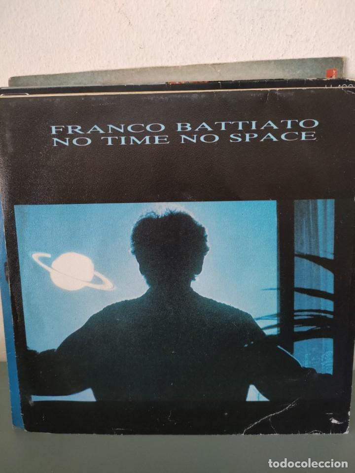 Discos de vinilo: FRANCO BATTIATO - NO TIME NO SPACE - Foto 1