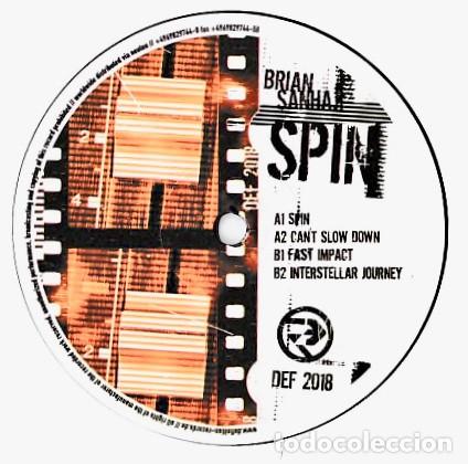 Discos de vinilo: Brian Sanhaji &lrm;&ndash; Spin,vinyl 12&rdquo; discos de techno - Foto 2