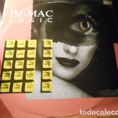 Discos de vinilo: IM-MAC LOGIC BOLERO MAXI VINILO IMPORT UK 1984.