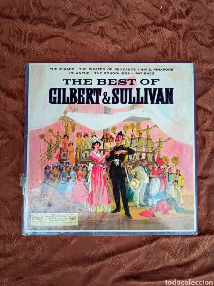 Discos de vinilo: GILBERT SULLIVAN,tres discos - Foto 1