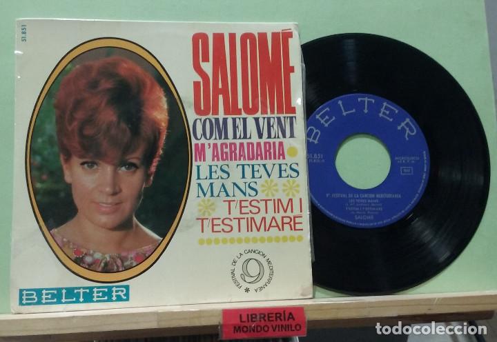 Discos de vinilo: Salome. Belter 1967 -- EP - Foto 1
