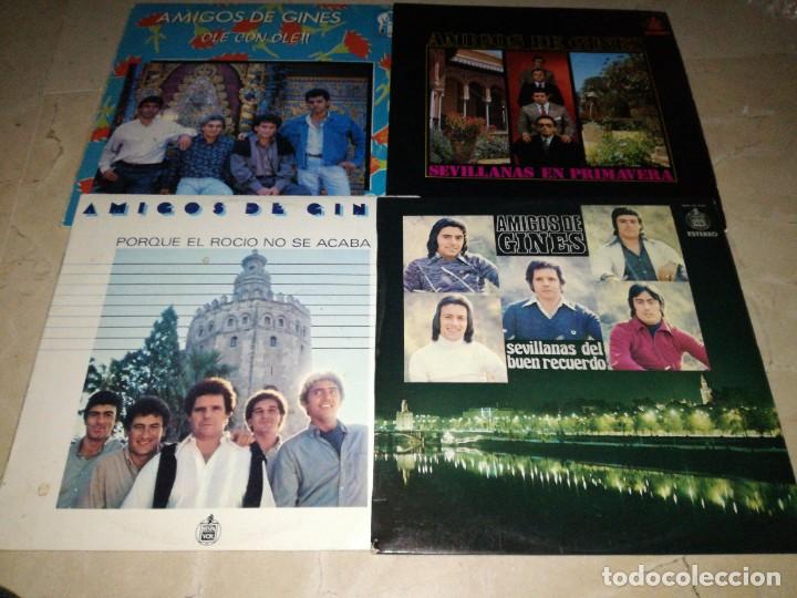 Discos de vinilo: LOTE DE 4 LPS DE AMIGOS DE GINES - Foto 1