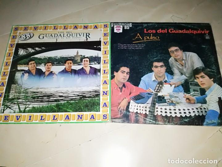 Discos de vinilo: LOTE DE 2 LPS DE LOS DEL GUADALQUIVIR - Foto 1