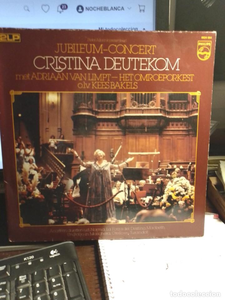 Discos de vinilo: Cristina Deutekom. Doble disco. - Foto 1