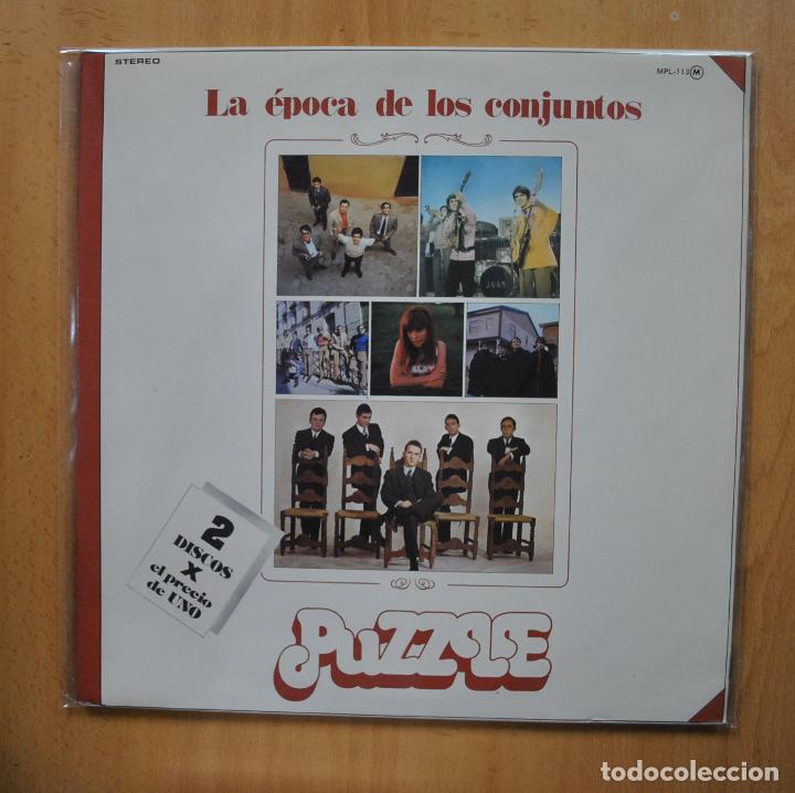 Discos de vinilo: VARIOS - LA EPOCA DE LOS CONJUNTOS - GATEFOLD 2 LP - Foto 1