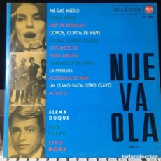Discos de vinilo: NUEVA OLA VOL III LP RCA ESPAÑA 1965 DISCO Y PORTADA EXC LOS FLAPS, ELENA DUQUE TITO MORA. Lote 326703808
