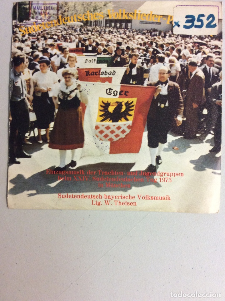 Discos de vinilo: Sudetendeutsches Volkslieder-Potpourri. - Foto 1