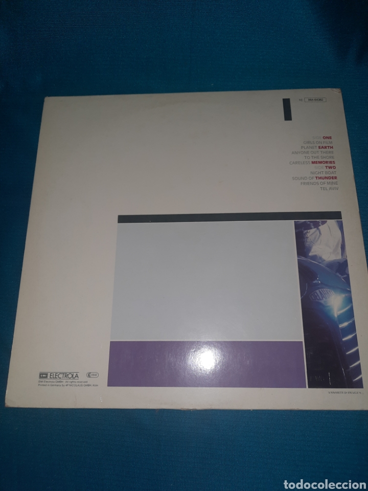 Discos de vinilo: LP DURAN DURAN, EMI GERMANY, VINILO - Foto 2