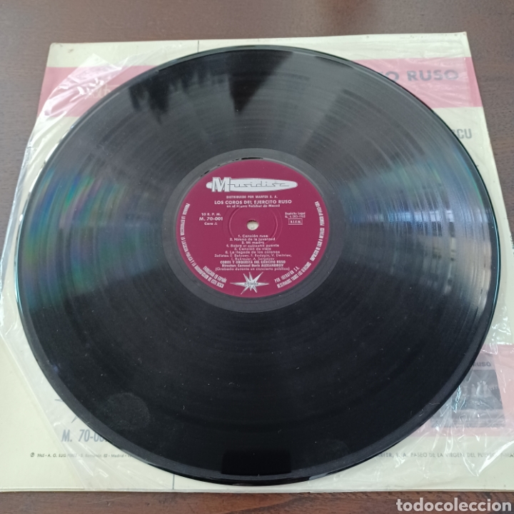 Discos de vinilo: CONCIERTO EN MOSCU - COROS DEL EJERCITO RUSO ... - Foto 4