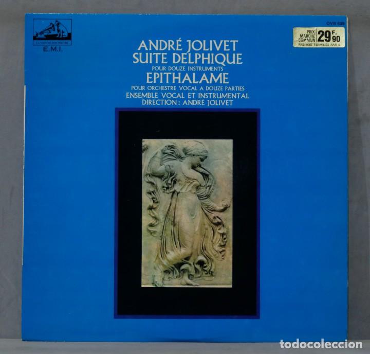 Discos de vinilo: LP. Jolivet. Suite Delphique (Pour Douze Instruments). &Eacute;pithalame