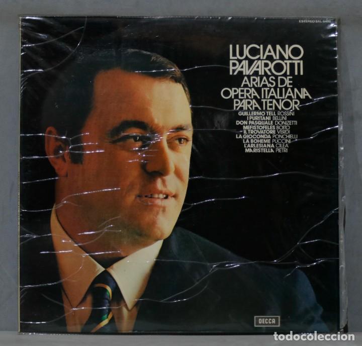 Discos de vinilo: LP. LUIANO PAVAROTTI. ARIAS DE OPERA ITALIANA PARA TENOR