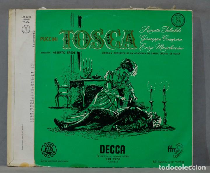 Discos de vinilo: 2 LP. Puccini. Tosca. EREDE - Foto 3