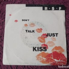 Discos de vinilo: RIGHT SAID FRED – DON'T TALK JUST KISS, VINYL, 7” SINGLE 1991 UK 12 SNOG 2. Lote 326769958