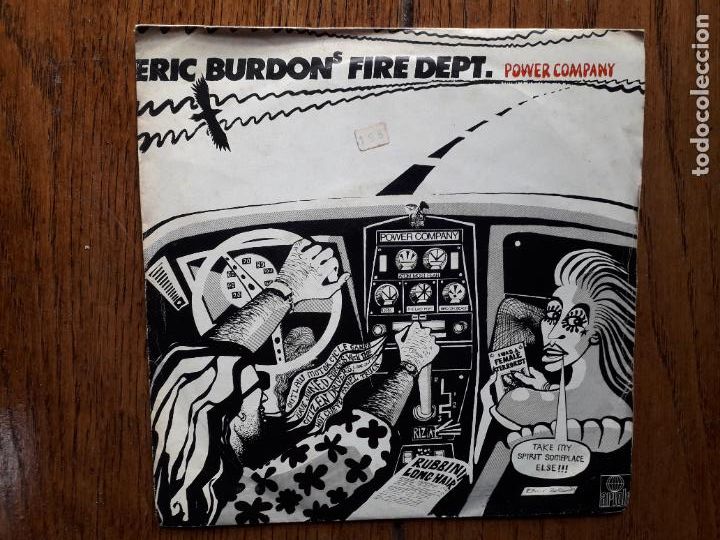 Discos de vinilo: Eric Burdons fire dept. - power company + dry - Foto 1