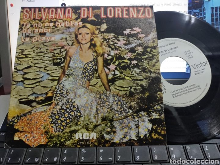 Dischi in vinile: Silvana di Lorenzo single promocional ya no me hablas de amor Espa&ntilde;a 1977 en perfecto estado