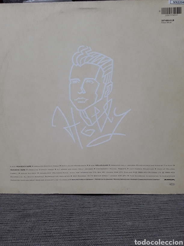 Discos de vinilo: Holly Johnson &lrm;&ndash; Heavens Here - Foto 2