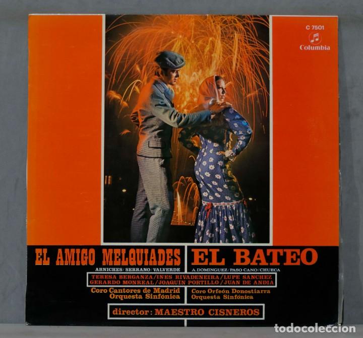 Discos de vinilo: LP. EL BATEO. EL AMIGO MELQUIADES