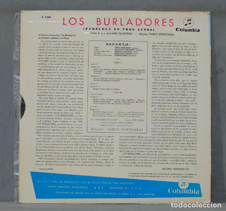 Discos de vinilo: LP. LOS BURLADORES - Foto 2