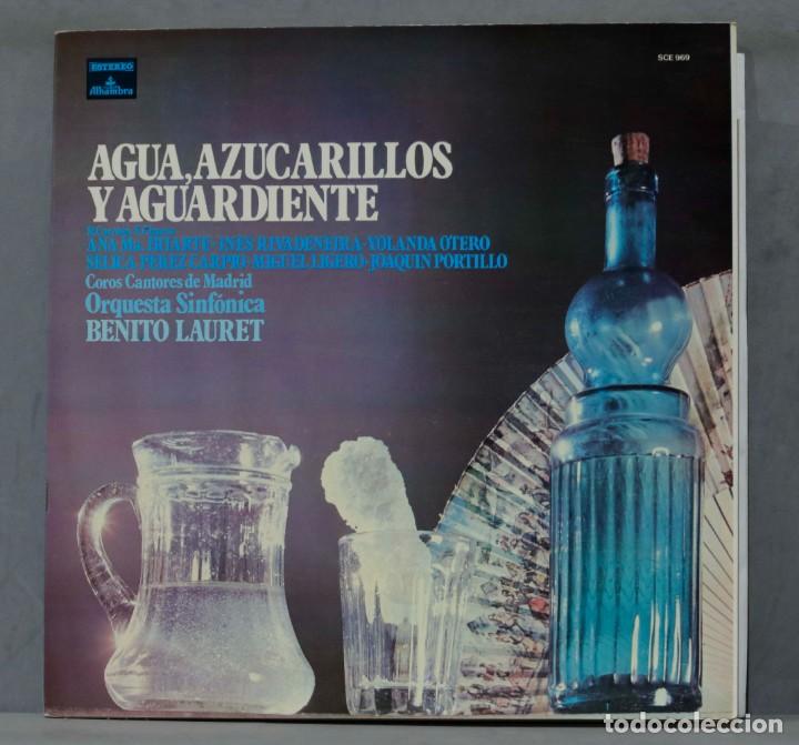 Discos de vinilo: LP. AGUA, AZUCARILLOS Y AGUARDIENTE - Foto 1