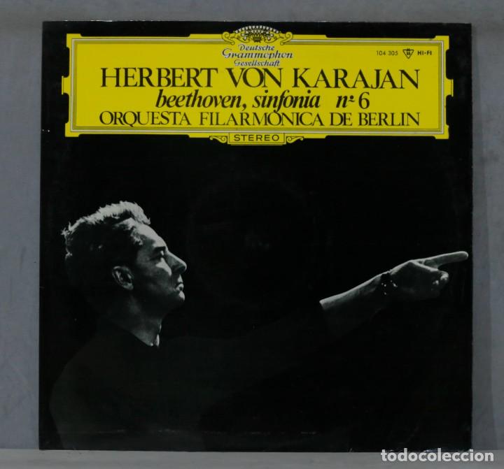 Discos de vinilo: LP. KARAJAN. BEETHOVEN. SINFON&Iacute;A 6 - Foto 1