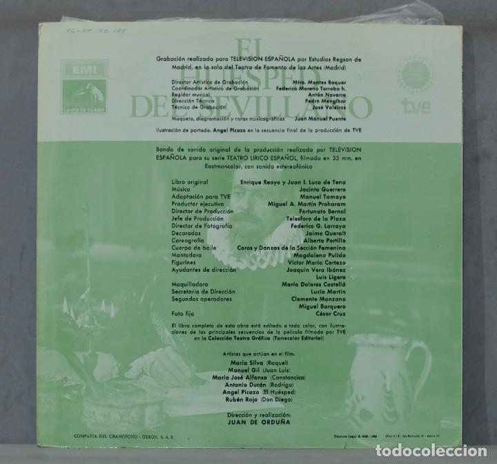 Discos de vinilo: LP. EL HUESPED DEL SEVILLANO - Foto 2
