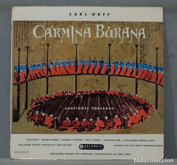Discos de vinilo: LP. CARMINA BURANA. ORFF - Foto 1