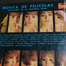 Discos de vinilo: MÚSICA DE PELÍCULAS. Lote 326856203