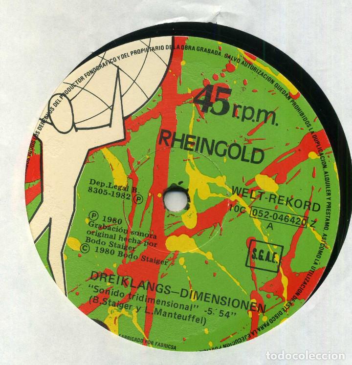 Discos de vinilo: RHEINGOLD - SONIDO TRIDIMENSIONAL - Foto 1