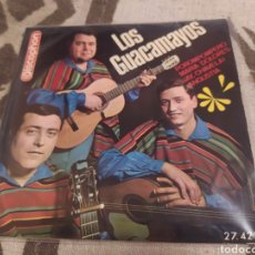 Discos de vinilo: LOS GUACAMAYOS – POROMPOMPERO / MARÍA DOLORES / ¡AY, CHAVELA! / ANGUSTIA. EP DE 1964. BUEN ESTADO.. Lote 326899723