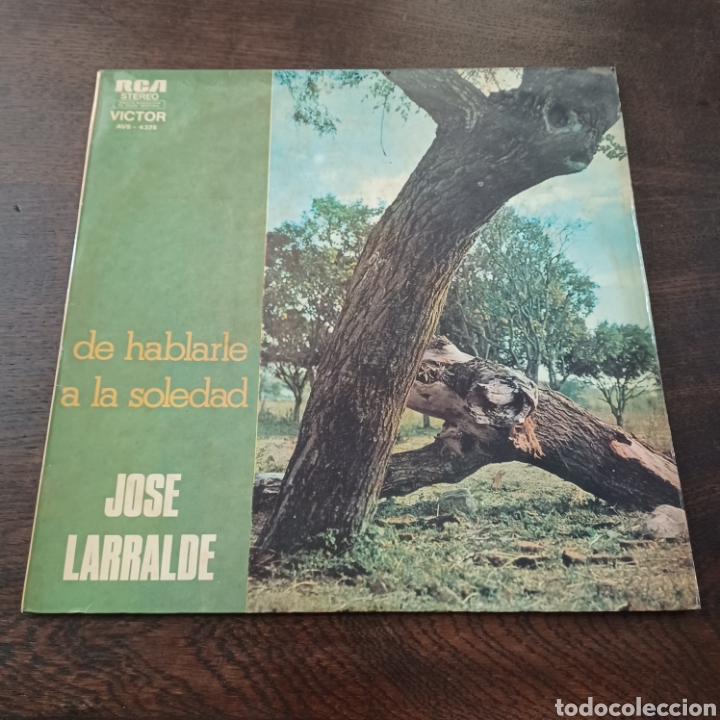 Discos de vinilo: JOSE LARRALDE - DE HABLARLE A LA SOLEDAD - Foto 1