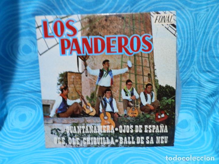 Discos de vinilo: SINGLE LOS PANDEROS, GUANTANAMERA - Foto 1