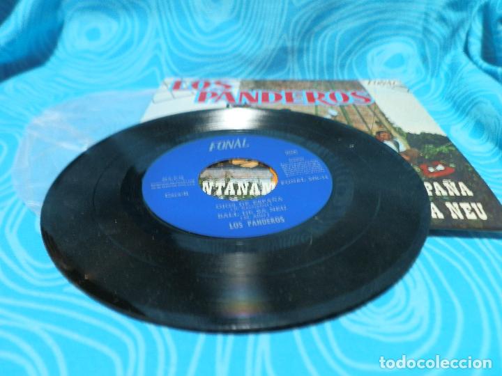 Discos de vinilo: SINGLE LOS PANDEROS, GUANTANAMERA - Foto 3
