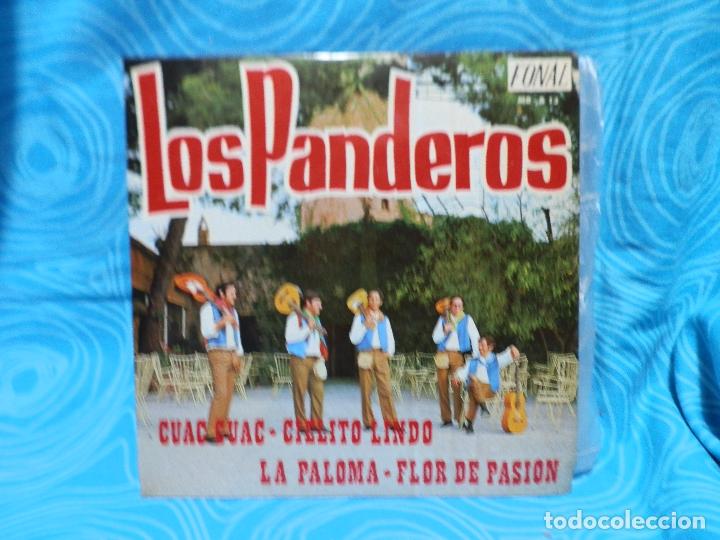 Discos de vinilo: SINGLE LOS PANDEROS, CUAC CUAC - Foto 4
