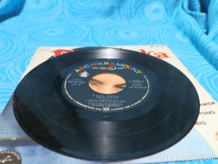 Discos de vinilo: SINGLE PAUL ANKA, BAILA PEQUE&Ntilde;A - Foto 3
