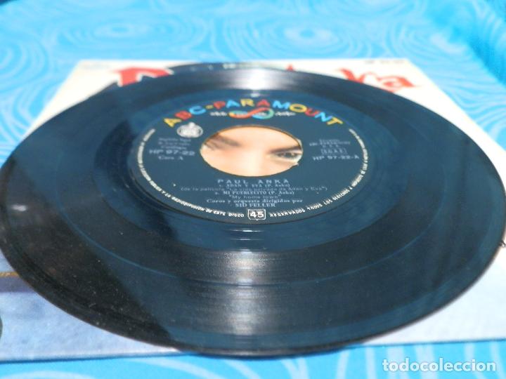 Discos de vinilo: SINGLE PAUL ANKA, BAILA PEQUE&Ntilde;A - Foto 4