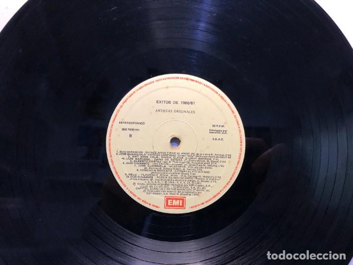 Discos de vinilo: Various &ndash; Exitos De 1960/61 - Vinyl, LP, Compilation - EMI - Foto 3