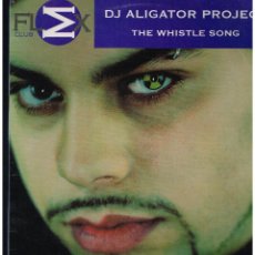 Discos de vinilo: DJ ALIGATOR PROJECT - THE WHISTLE SONG - MAXI SINGLE - ED. ESPAÑA - SOLO PORTADA, SIN VINILO