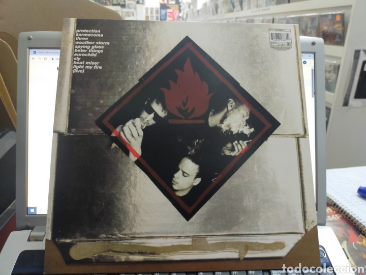 Discos de vinilo: Massive attack LP protection no oficial precintado - Foto 2