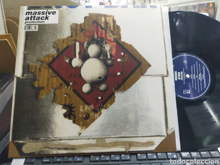 Discos de vinilo: Massive attack LP protection no oficial precintado - Foto 1