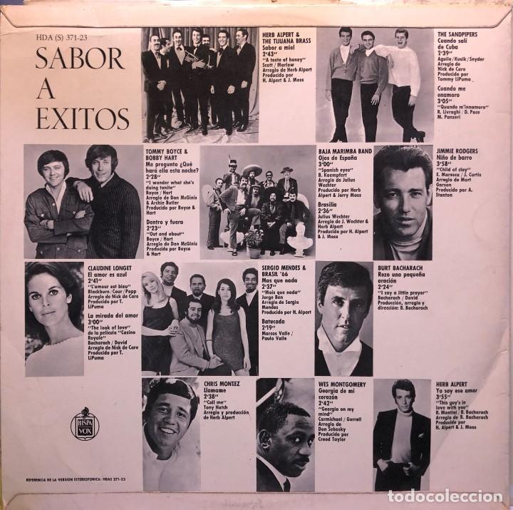 Discos de vinilo: Various &ndash; Sabor A &Eacute;xitos - Vinyl, LP, Compilation - A&M Records - Foto 2