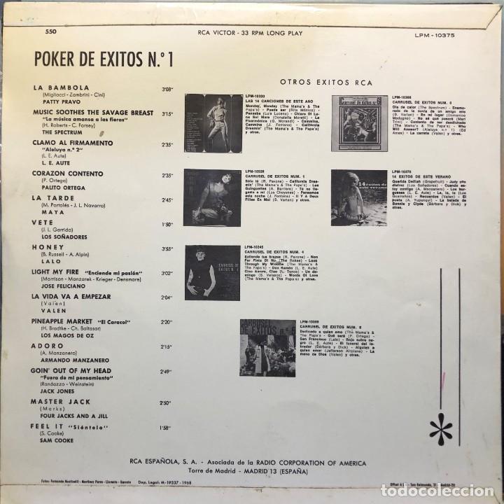 Discos de vinilo: Various &ndash; P&oacute;ker De &Eacute;xitos No. 1 - Vinyl, LP, Compilation - RCA Victor - Foto 2