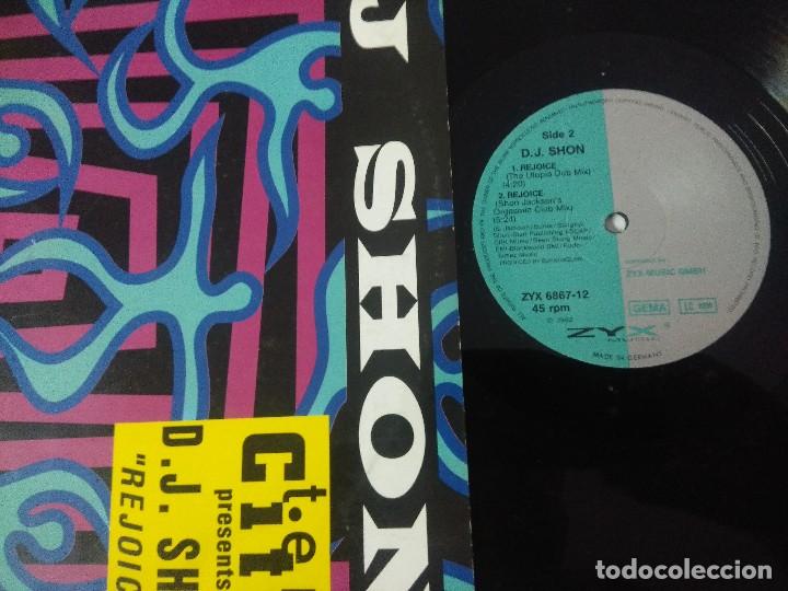 Discos de vinilo: DJ SHON/REJOICE/VINILO MAXI. - Foto 2