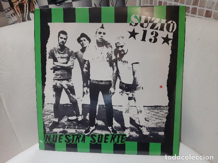 Discos de vinilo: SUZIO 13 -NUESTRA SUERTE- (2010) LP DISCO VINILO + CD - Foto 1