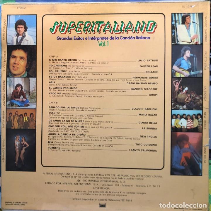 Discos de vinilo: Various &ndash; Superitaliano Vol 1 - Vinyl, LP, Compilation - Foto 2