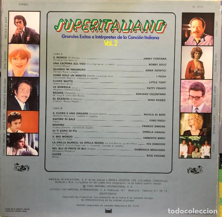 Discos de vinilo: Various &ndash; Superitaliano Vol 2 - Vinyl, LP, Compilation - Foto 2
