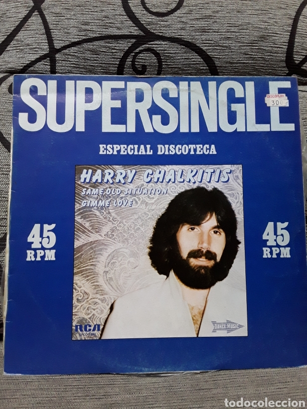 Discos de vinilo: Harry Chalkitis &lrm;&ndash; Same Old Situation / Give Me Love - Foto 1