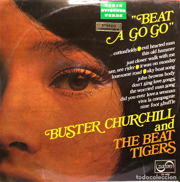 Discos de vinilo: Buster Churchill And The Beat Tigers &ndash; Beat A Go Go - Vinyl, LP, Album, Stereo